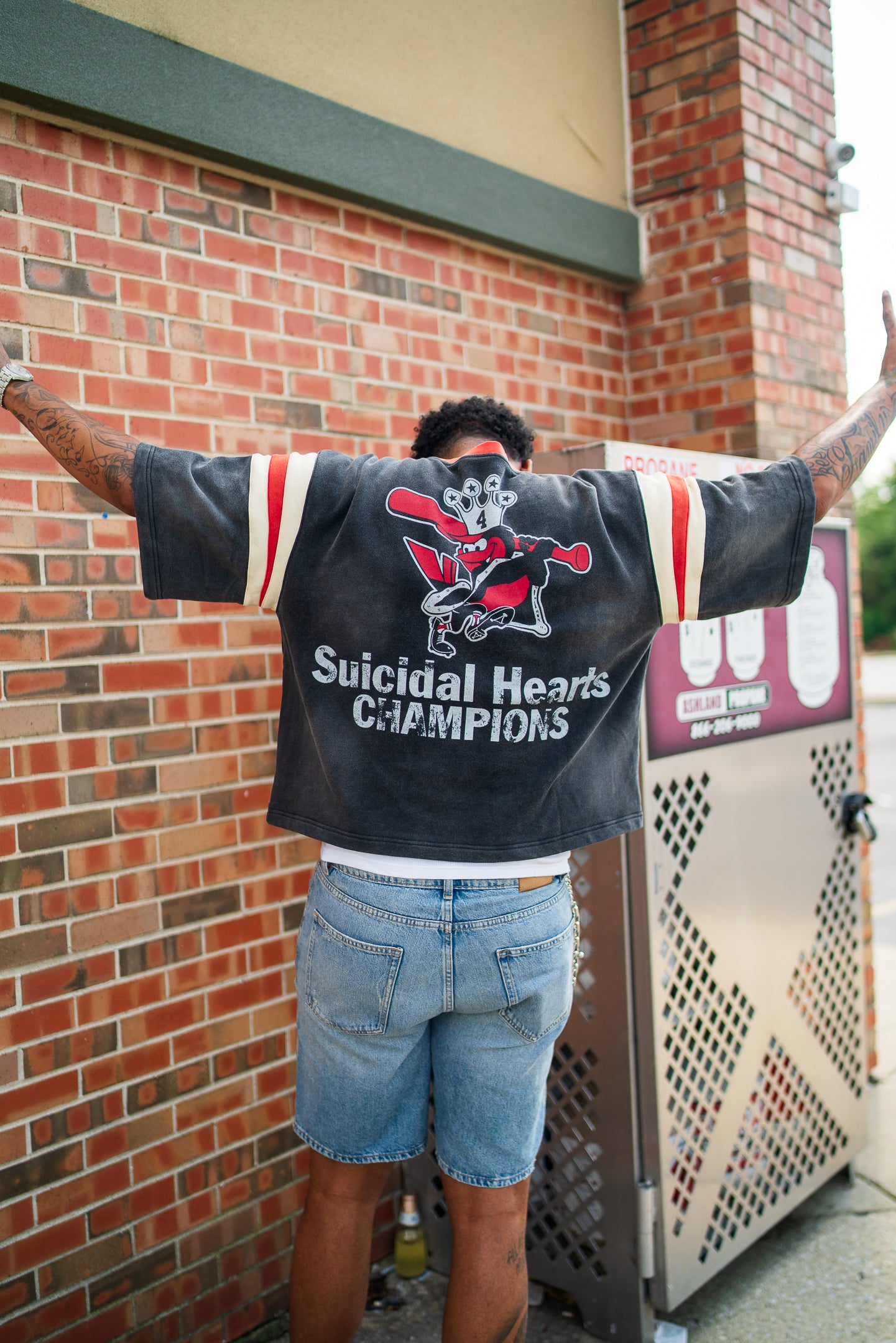 Suicidal Hearts Studios Crop Top