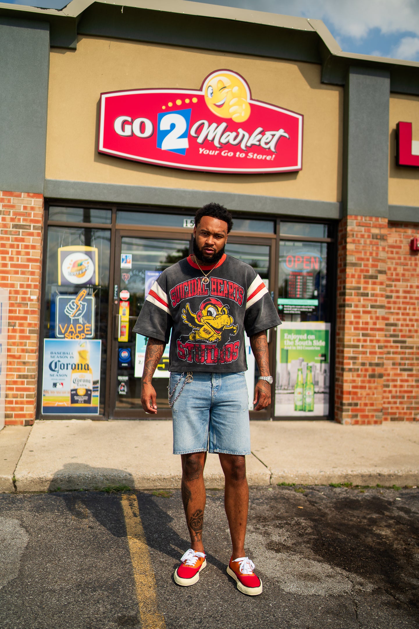 Suicidal Hearts Studios Crop Top