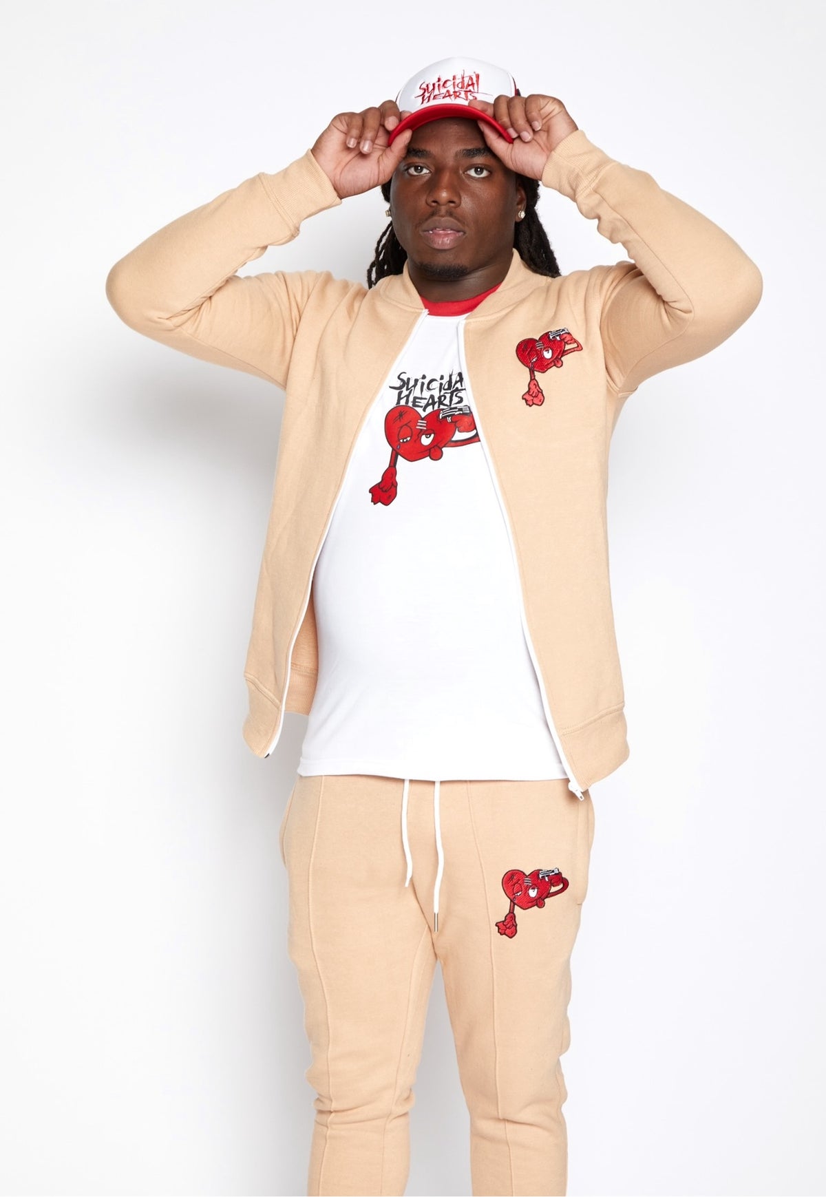 SUICIDAL HEARTS JOGGER FIT ( 2 PIECE )
